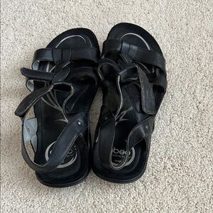 Abeo Black Bio System Strappy Sandals Size 8